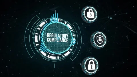Internet, business, Technology and network concept. Cyber security data prote Stock Footage 164516430