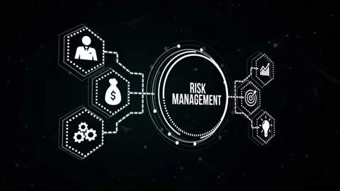 Internet, business, Technology and network concept. Risk Management and Asses Stock Footage 165205687