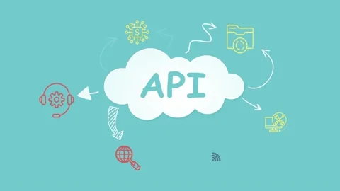 Internet, business, Technology and network concept. Application Programming I Stock Footage 165662997