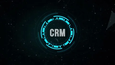 Internet, business, Technology and network concept.CRM Customer Relationship  Stock Footage 166555067