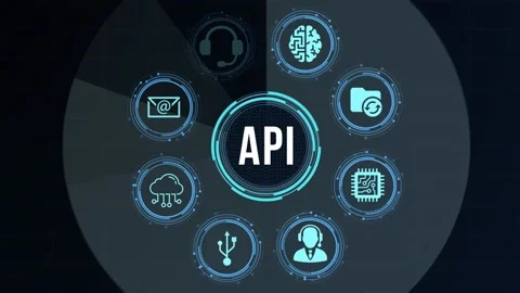 Internet, business, Technology and network concept. Application Programming I Stock Footage 167935669