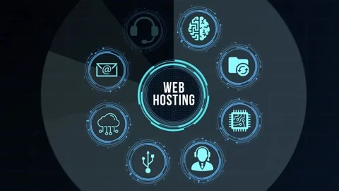 Internet, business, Technology and network concept. Web Hosting. The activity Stock Footage 167935777