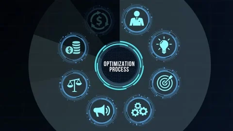 Internet, business, Technology and network concept. Optimization Software Tec Stock Footage 167936433