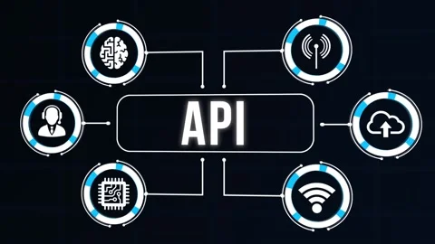 Internet, business, Technology and network concept. Application Programming I Stock Footage 168414517