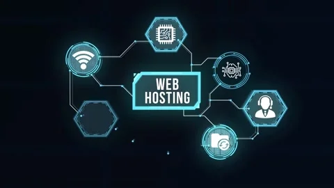 Internet, business, Technology and network concept. Web Hosting. The activity Stock Footage 169699813