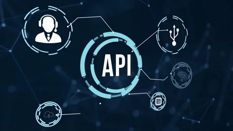 Internet, business, Technology and network concept. Application Programming I Stock Footage 190851117