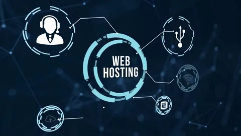 Internet, business, Technology and network concept. Web Hosting. The activity Vidéo 190851279