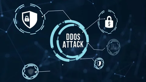 Internet, business, Technology and network concept. Cyber security data prote Stock Footage 190851994