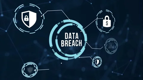 Internet, business, Technology and network concept. Cyber security data prote Stock Footage 190852009