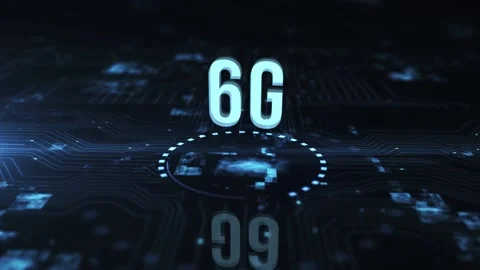 Internet, business, Technology and network concept. The concept of 6G network Stock Footage 196708988