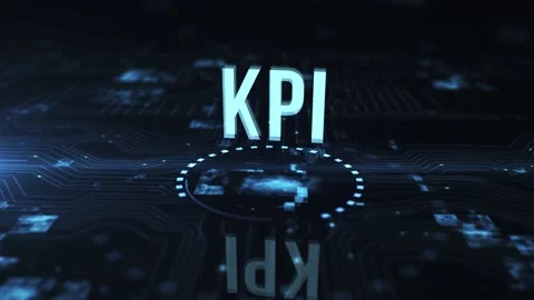 Internet, business, Technology and network concept. KPI Key Performance Indic Stock Footage 196709032