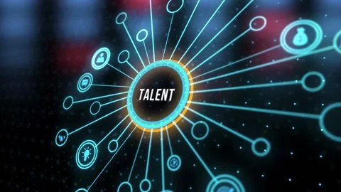 Internet, business, Technology and network concept.Open your talent and poten Stock Footage 199385547