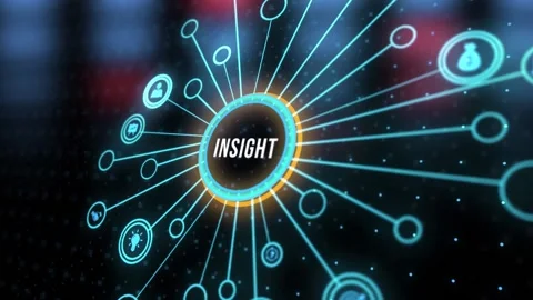 Internet, business, Technology and network concept. INSIGHT inscription, succ Stock Footage 199385683