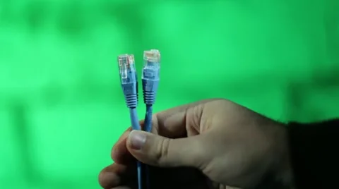 Internet cables 動画素材 44181669