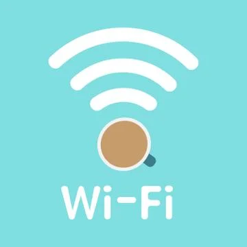 Internet cafe poster design, vector illustration Stock Illustration