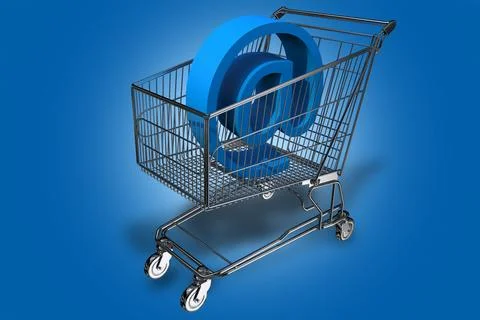 Internet Cart Stock Illustration