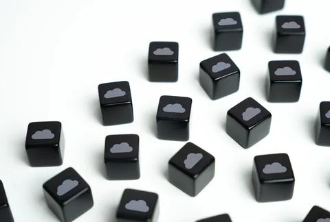 Internet cloud data storage. Cloud computing technology. Internet of things.  Foto stock