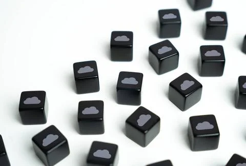 Internet cloud data storage. Cloud computing technology. Internet of thing... Foto stock