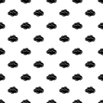 Internet cloud pattern seamless Stock Illustration