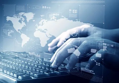 Internet Code Programming 写真素材