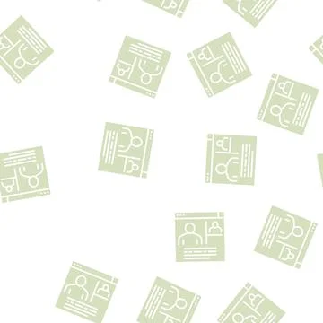 Internet communication color icon vector flat illustration イラスト素材