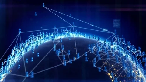 Internet communication Stock Footage 74853179