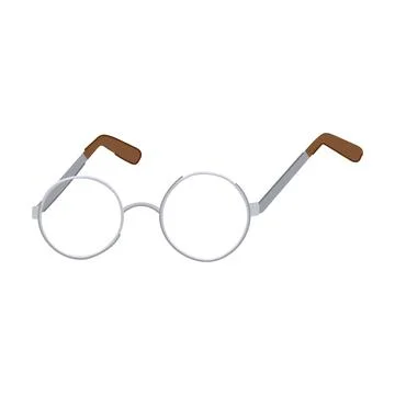 Internet computer glasses cartoon vector illustration Illustrazione stock