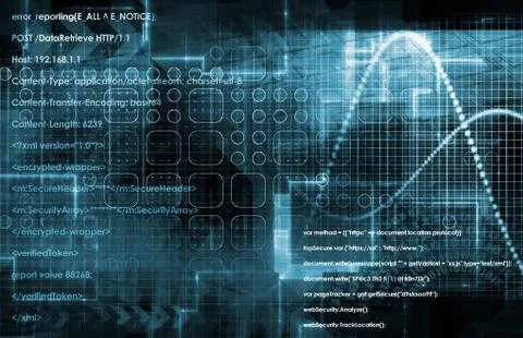 Internet Concept Background Stock Illustration