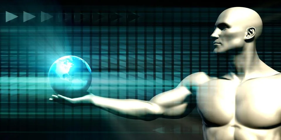 Internet Concept Background Stock Illustration