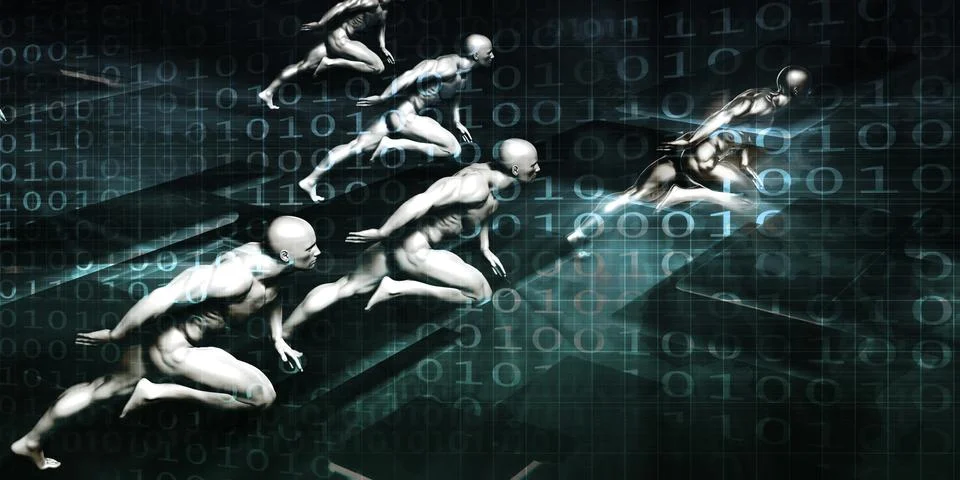 Internet Concept Background Stock Illustration