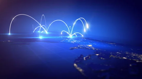 Internet Concept of Global Business. Stock Footage 42595964
