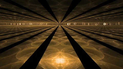 Internet Concept, Golden Rays, Fantasy Horizon Stock Footage 50389683