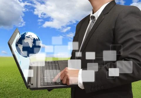 Internet concept Stock Illustration