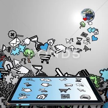 Internet concept Stock Illustration