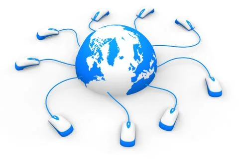 Internet concept Stock-Illustration