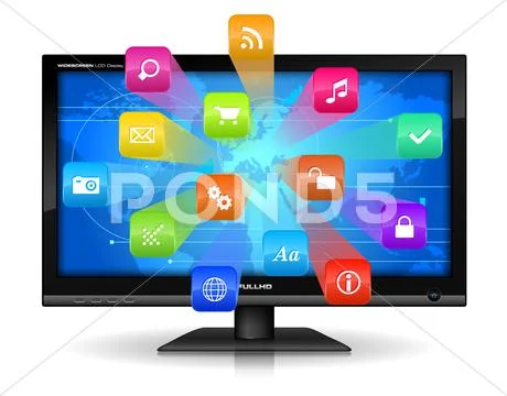 Internet concept Stock Illustration