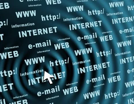 Internet concept Stock Illustration
