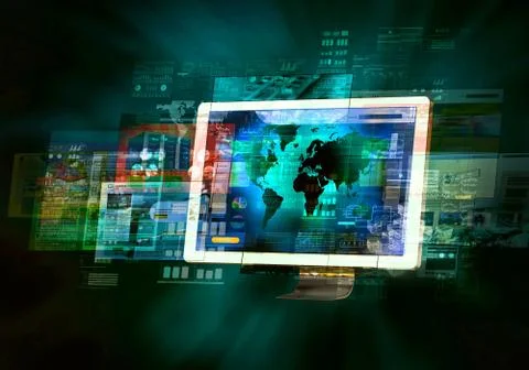 Internet concept Stock-Illustration