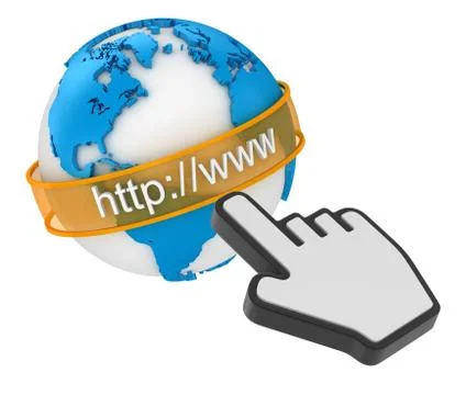 Internet concept Illustrazione stock