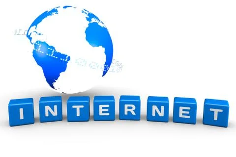 Internet concept Stock Illustration