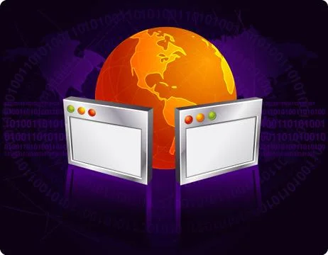 Internet concept Stock Illustration