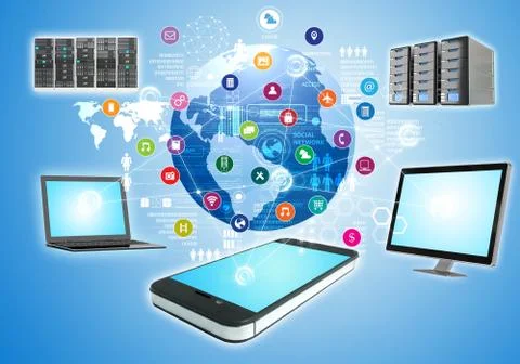 Internet Concept Stock-Illustration