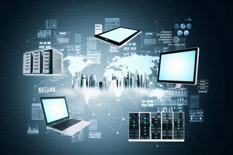 Internet Concept Stock Illustration