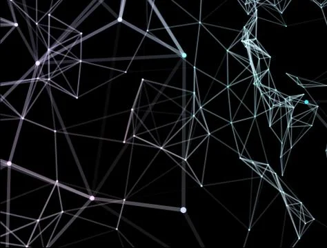 Internet connection, abstract sense of science and technology graphic design. 3d Illustrazione stock