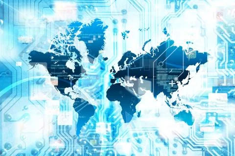 Internet connection concept Stock Illustration