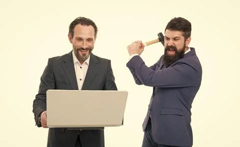 Internet connection failure. Computer service concept. Business problems. Online 스톡 사진