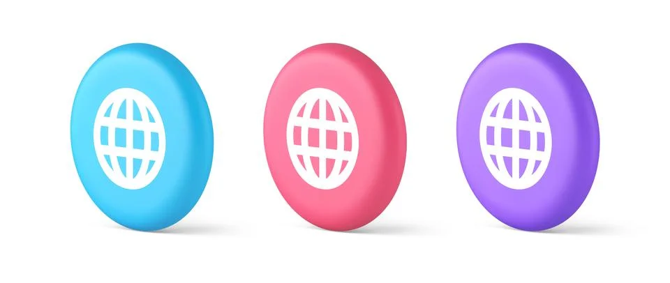 Internet connection global browsing information button cyberspace data search Illustrazione stock