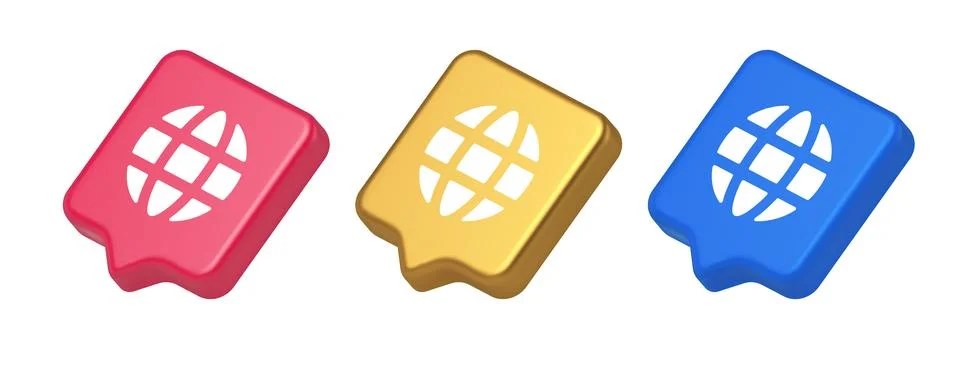 Internet connection global web communication button planet grid globalization 库存插图