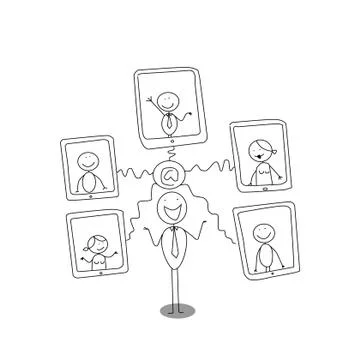 Internet Connection Stock Illustration