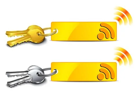 Internet connection key Stock Illustration